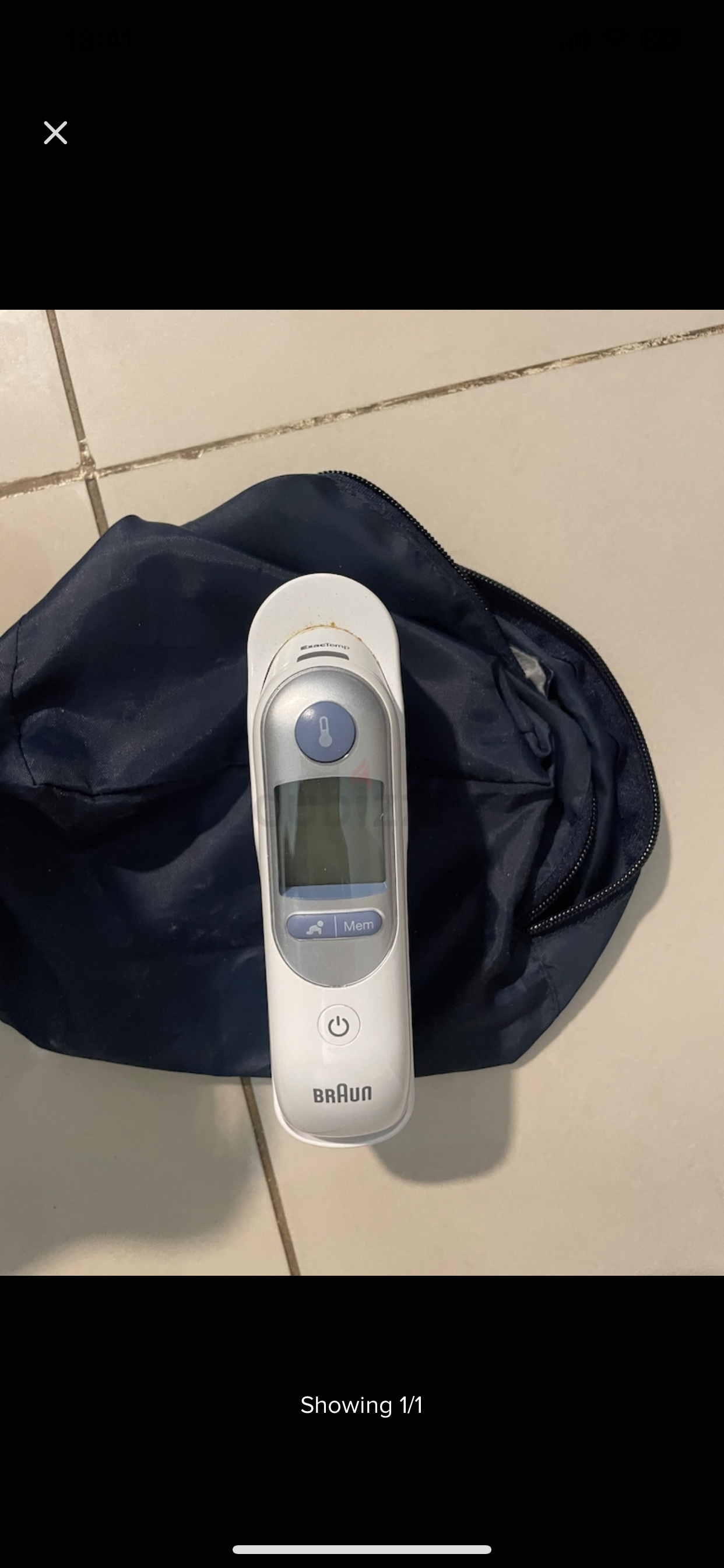 Braun thermometer automatic