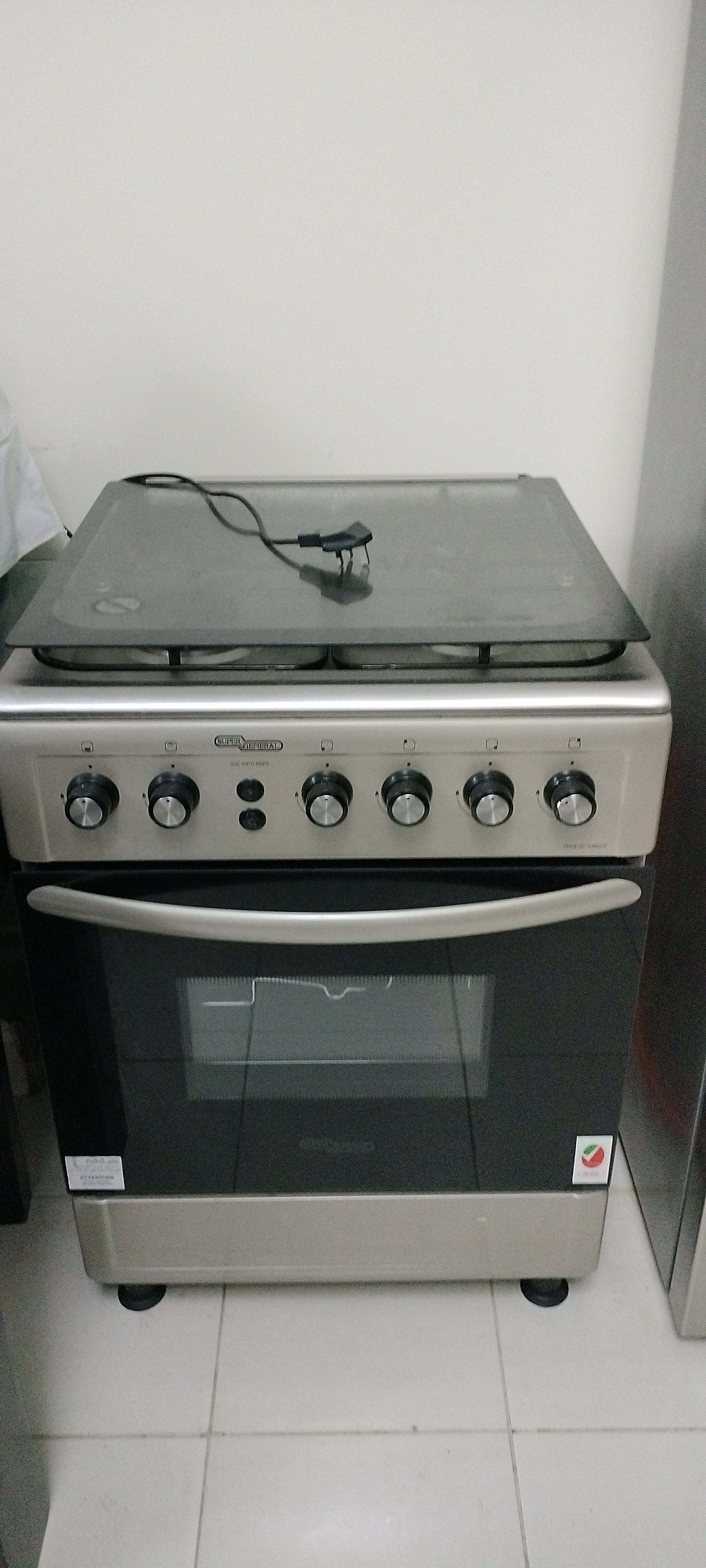 Super general 4 burner gas cooker