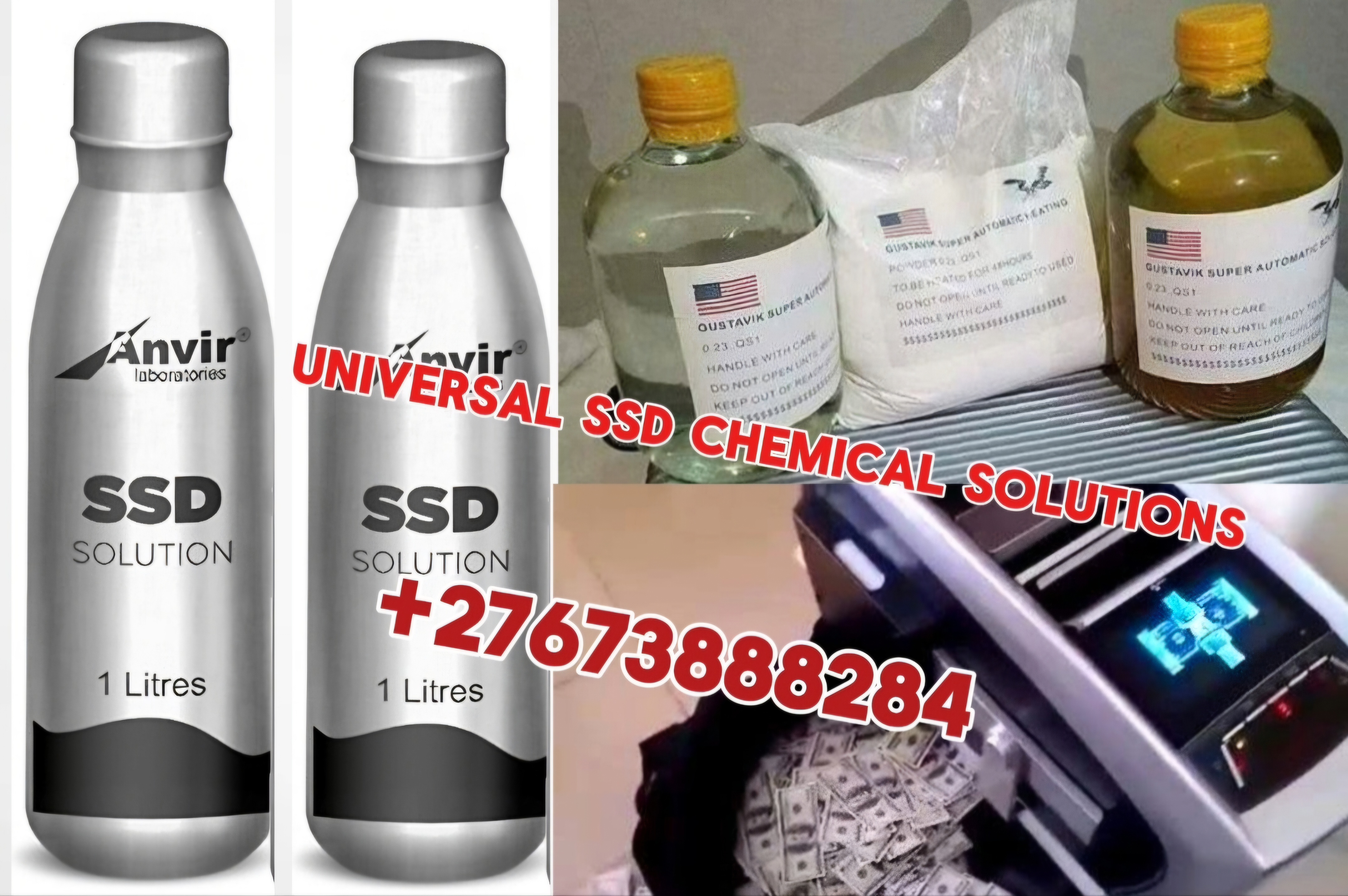 Original SSD Chemical to clean Black Money call +27673888284.